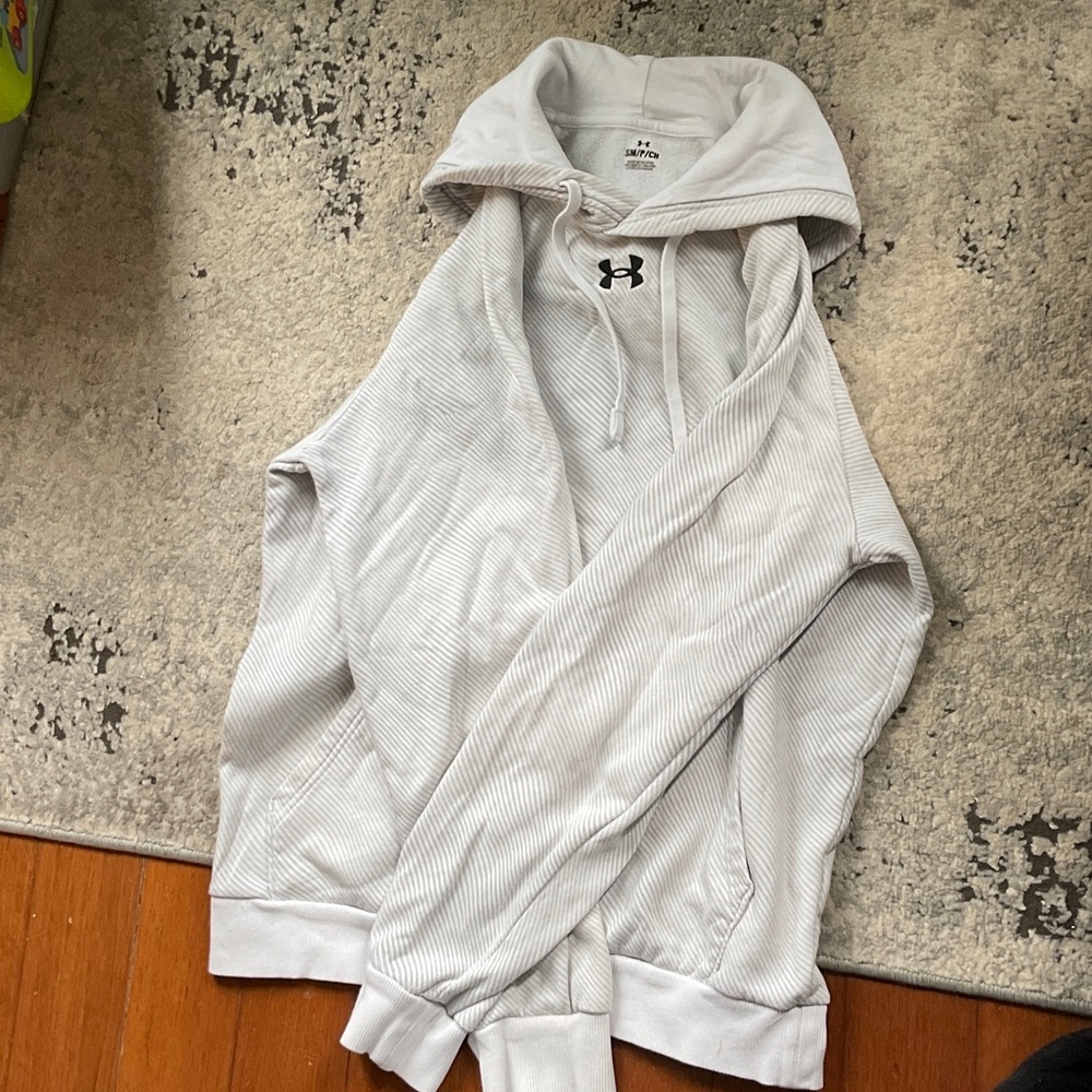 Under Armour Light Gray Hoodie
